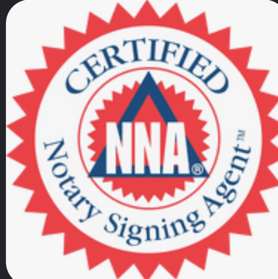 NNA certified signing agent badge